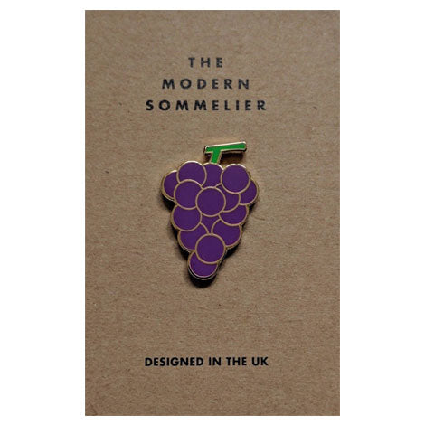Modern Sommelier Grapes Pin Badge