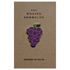 Modern Sommelier Grapes Pin Badge
