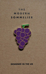 Modern Sommelier Grapes Pin Badge